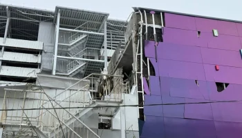 Гладков опубликовал кадры последствий удара ВСУ по центру Белгорода