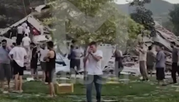 Целый район обрушился из-за мощного землетрясения в Турции