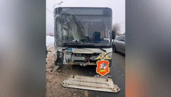 Три пассажира автобуса пострадали в ДТП в Подмосковье