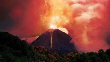 Извержение вулкана Сакурадзима произошло в Японии