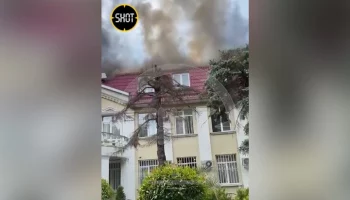 Пожар в районном суде Сочи локализован на площади почти 700 "квадратов"