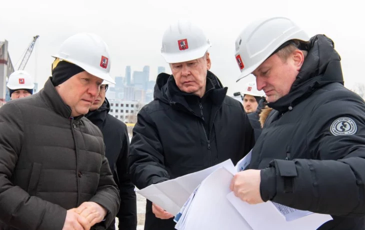 Собянин: Мост между Мневниковской и Филевской поймами достроим в этом году Собянин: Мост между Мневниковской и Филевской поймами достроим в этом году