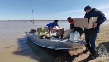 Уровень воды в Ишиме у тюменского села Викулово за сутки вырос на 69 см