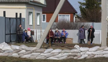 Уровень реки у Ишима за сутки поднялся более чем на три метра