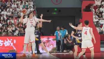 Женщина ростом 226 сантиметров появилась в сборной Китая по баскетболу