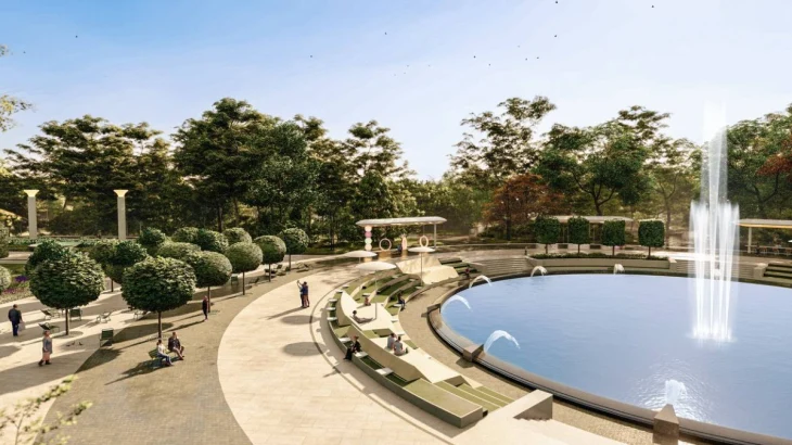 Главный фонтан отремонтировали в парке «Сокольники» Главный фонтан отремонтировали в парке «Сокольники»