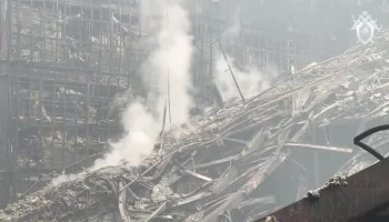 Спасатели разобрали более 90% обрушившихся конструкций "Крокус Сити Холла"