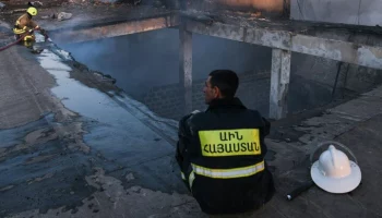 При пожаре на Ереванской ГЭС задействовали семь пожарных расчетов