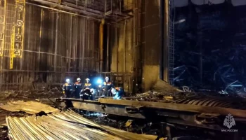 Спасатели МЧС разобрали свыше 90 кубометров завалов в "Крокусе" за день