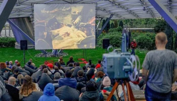 В столице начался проект "Кинолето в "Зарядье"