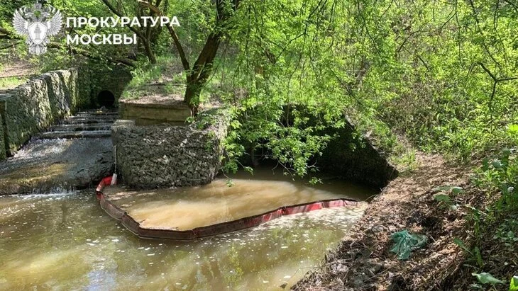 Прокуратура Москвы начала проверку после информации о загрязнении реки Очаковки Прокуратура Москвы начала проверку после информации о загрязнении реки Очаковки