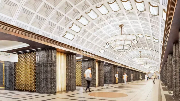 Произведение «Достоевской». На Кольцевой линии строят станцию-памятник Произведение «Достоевской». На Кольцевой линии строят станцию-памятник