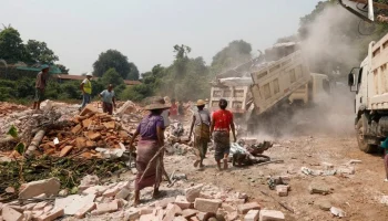 Число жертв землетрясения в Мьянме увеличилось до 3 085