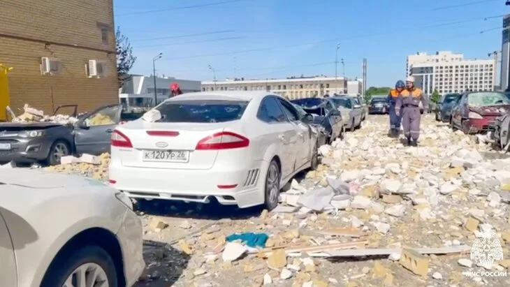 Режим ЧС введен в Ставрополе после взрыва газа Режим ЧС введен в Ставрополе после взрыва газа