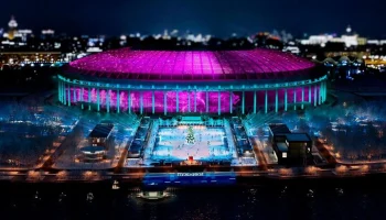 Новый каток площадью более 16 тыс кв метров появится в "Лужниках"