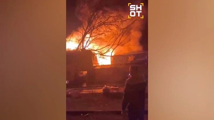 Пожар в пансионате Анапы локализован