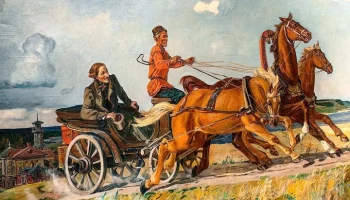 Посвященная Николаю Гоголю и Александру Дейнеке выставка откроется в парке "Зарядье"