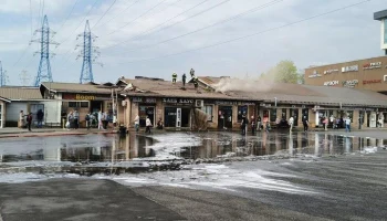 Пожар в кафе на севере Москвы ликвидирован