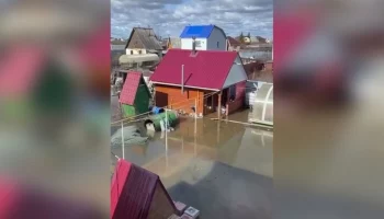 Уровень воды в реке Тобол у Кургана достиг 894 сантиметров