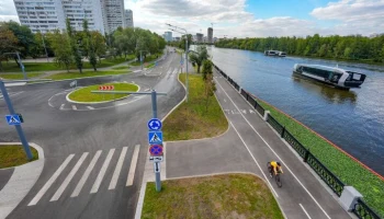 Новый прогулочный маршрут по набережным появился на юге Москвы
