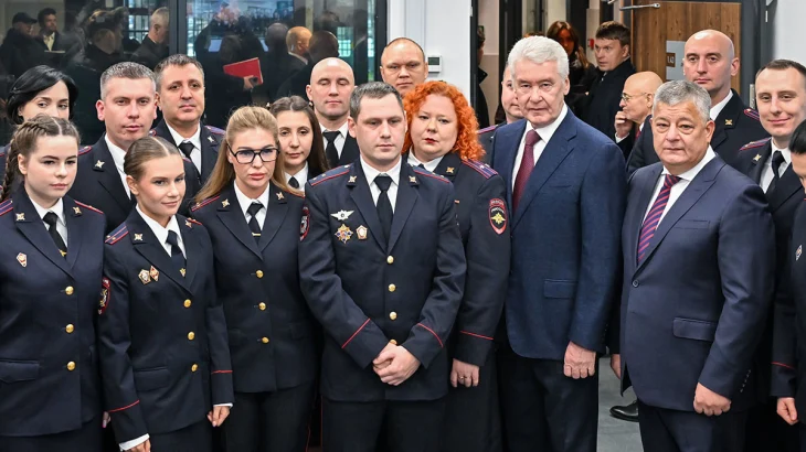 Собянин открыл новое здание районного отдела внутренних дел Собянин открыл новое здание районного отдела внутренних дел