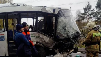 Семь человек пострадали в ДТП с участием автобуса в Ленобласти