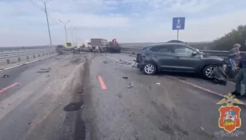 Два человека госпитализированы после ДТП на трассе М-2 "Крым"