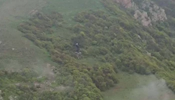 Reuters: вертолет президента Ирана полностью сгорел во время жесткой посадки