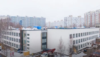 Собянин сообщил о скором открытии здания школы № 1619 после реконструкции