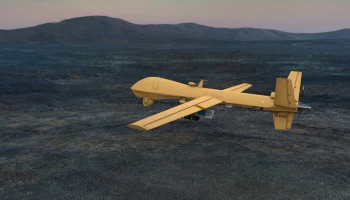 Беспилотник застрял на бельевых веревках жилого дома в ростовском Аксае