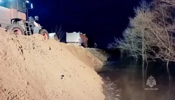 Уровень воды в реке Тобол у Кургана превысил 1 000 см