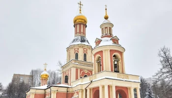 Собянин: Завершена реставрация храма Живоначальной Троицы в усадьбе Свиблово