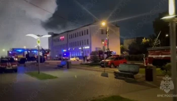 Открытое горение ликвидировано в административном здании в Щелкове