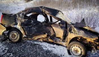 Четыре человека погибли в ДТП с поездом в Псковской области