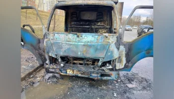 Рейсовый автобус сгорел в Нижнем Новгороде