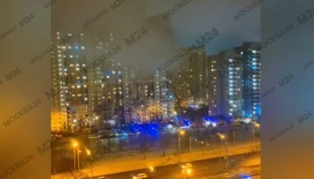 Пожар в доме на Рублевском шоссе в Москве ликвидирован