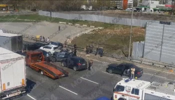 До 7 человек увеличилось число пострадавших в массовом ДТП на МКАД
