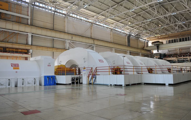 Энергоблок № 1 Ростовской АЭС отключен от сети из-за выявленного дефекта на турбине Энергоблок № 1 Ростовской АЭС отключен от сети из-за выявленного дефекта на турбине