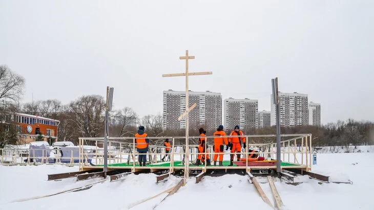 Крещенские купания пройдут на 42 столичных площадках Крещенские купания пройдут на 42 столичных площадках