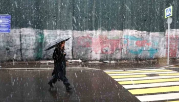 МЧС предупредило москвичей о мокром снеге и гололедице с вечера 7 апреля