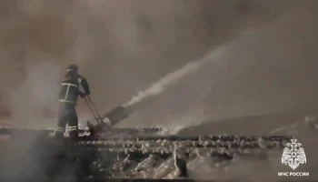 Пожар на железнодорожной станции в Тамбовской области полностью ликвидирован