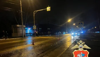Автомобиль насмерть сбил подростка на пешеходном переходе в Подмосковье