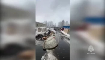 Открытое горение на складах в подмосковном Раменском ликвидировали