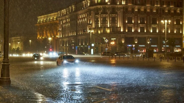До 18 мм осадков выпало в отдельных районах Москвы за ночь До 18 мм осадков выпало в отдельных районах Москвы за ночь