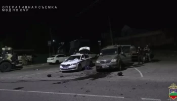 Двое полицейских погибли в результате вооруженного нападения на наряд ДПС в КЧР