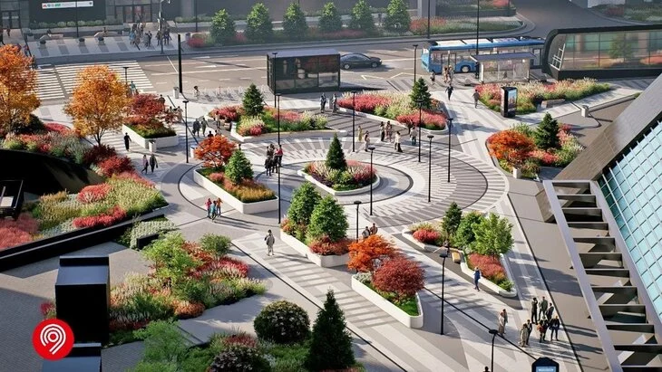 Началось благоустройство пешеходной зоны комплекса "Москва-Сити" Началось благоустройство пешеходной зоны комплекса "Москва-Сити"
