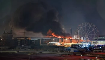 МВД опровергло информацию о присутствии микроавтобуса полиции на парковке "Крокуса"