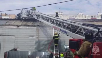 Спасатели ликвидировали пожар на севере Москвы