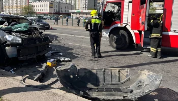 Крупное ДТП с участием нескольких автомобилей случилось в Митине