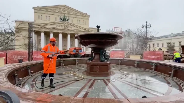 Стартовал финальный этап подготовки фонтанов к открытию сезона Стартовал финальный этап подготовки фонтанов к открытию сезона